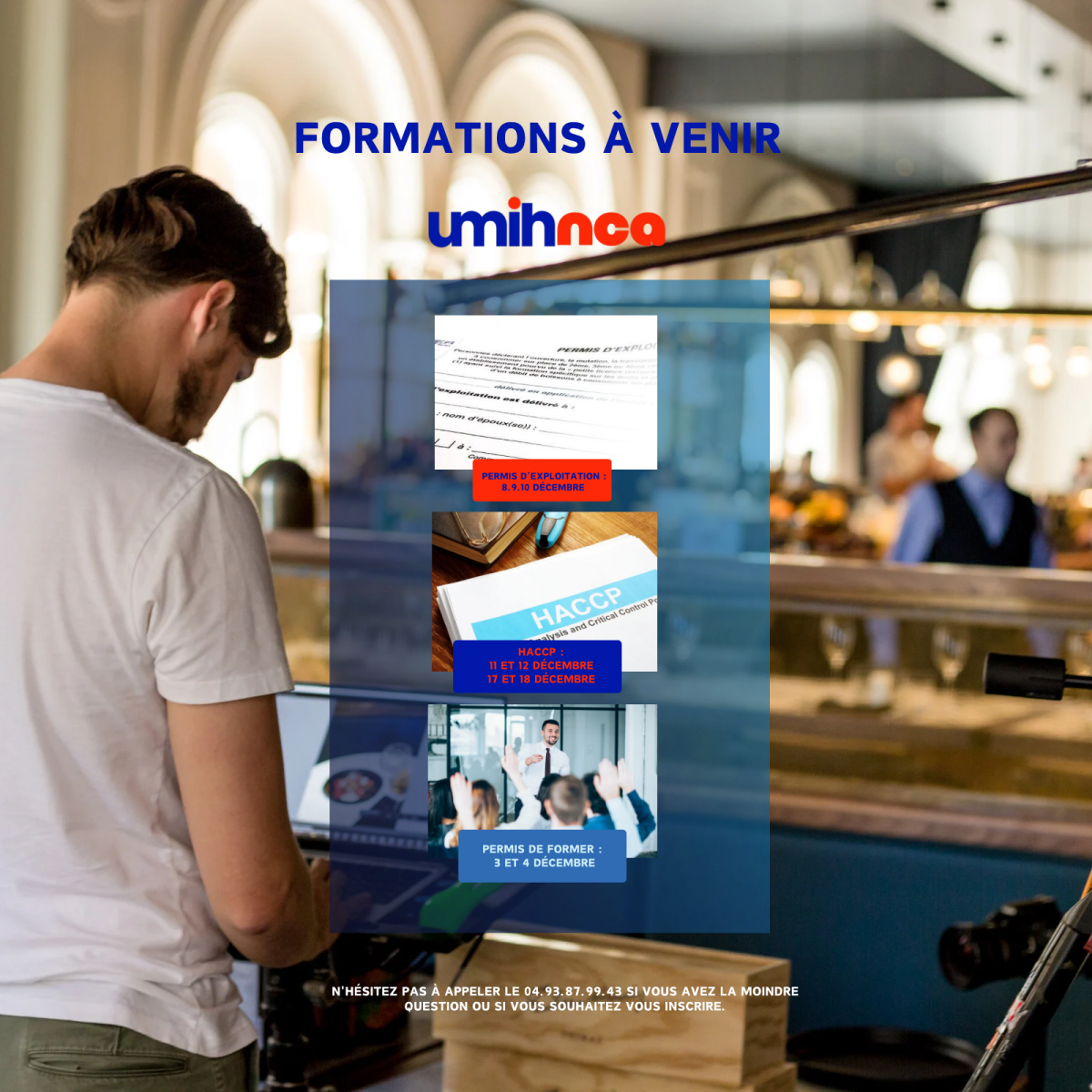 Nos formations à venir