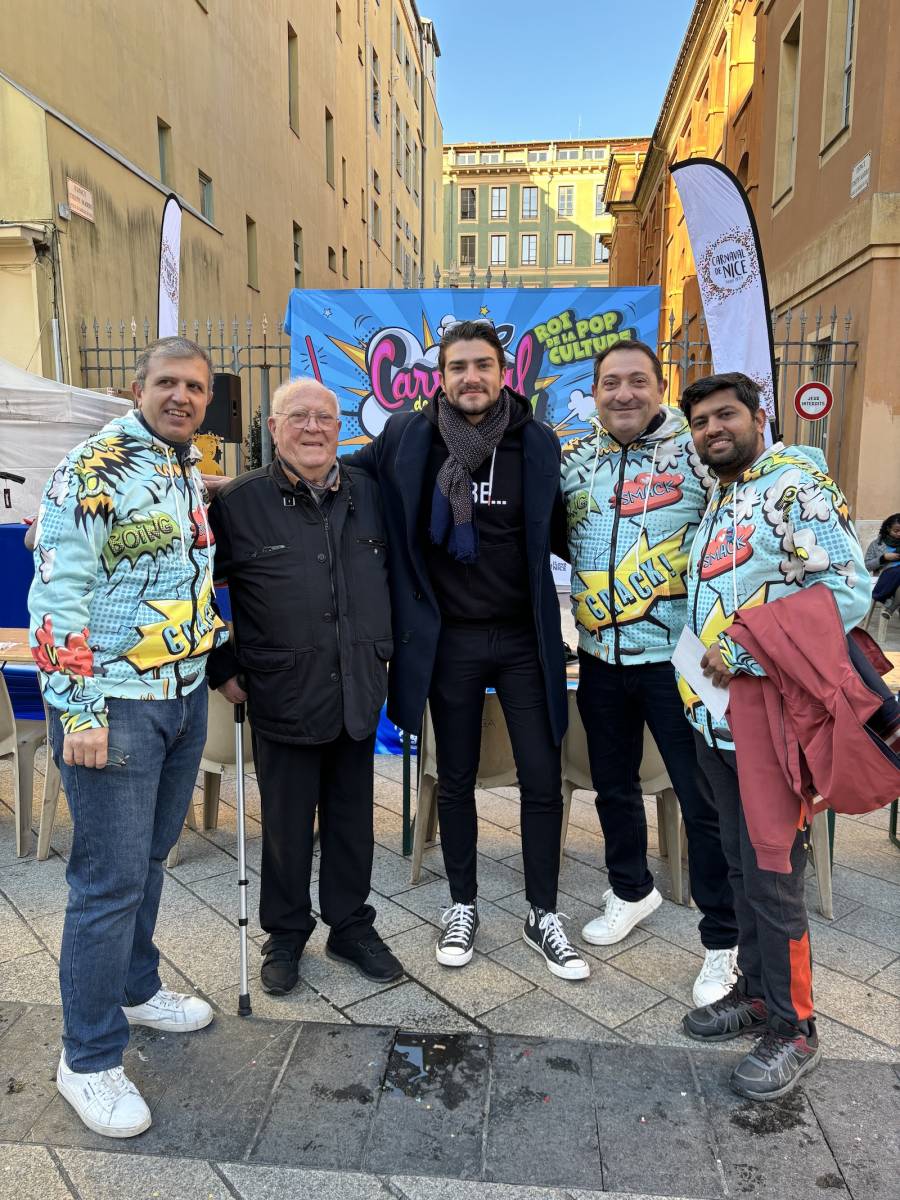 Noël Ajoury, Monsieur Boivin, Tom Wander, Jean-Pierre Lellouche et monsieur Sha