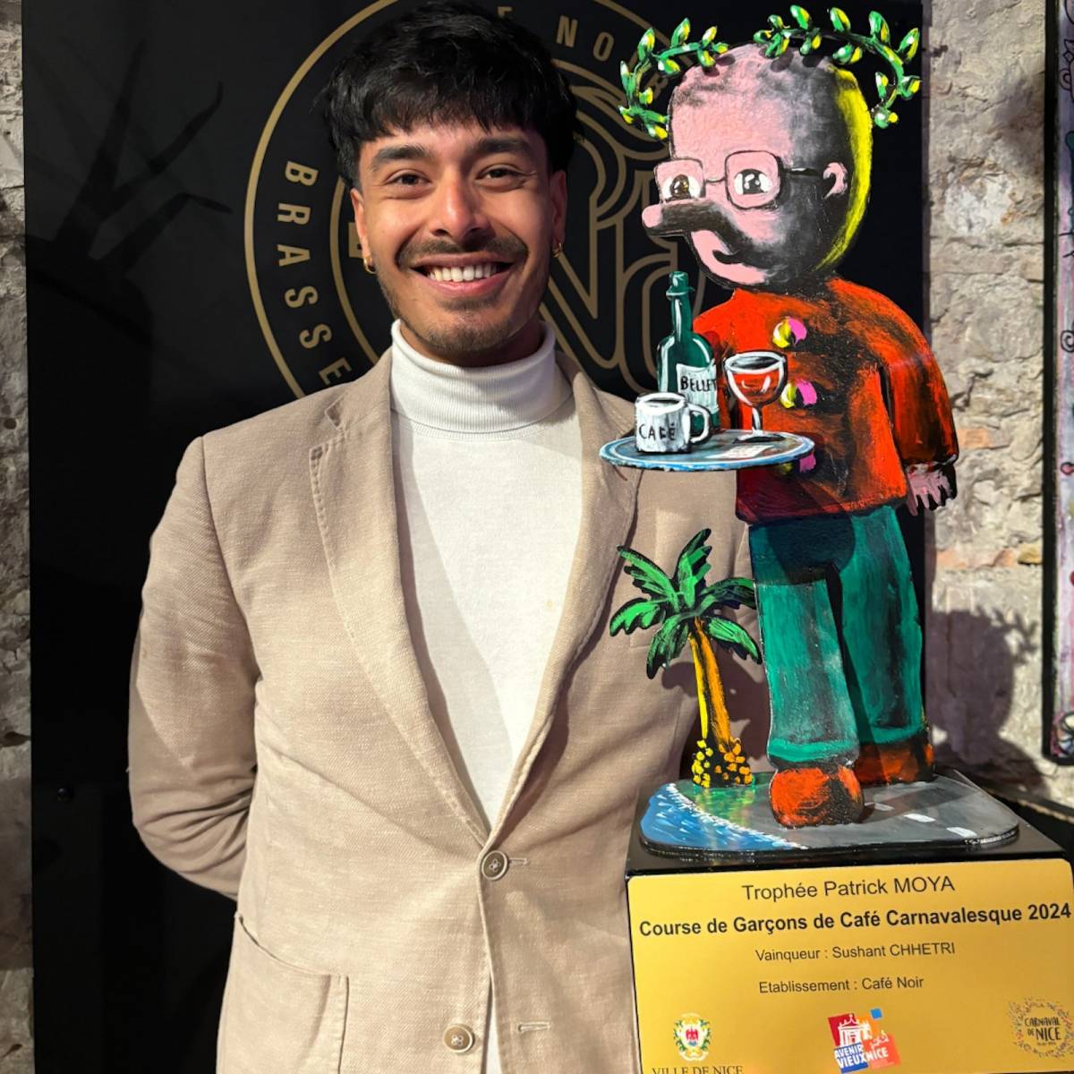 Sushant du Café Noir